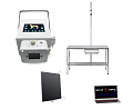 КОМПЛЕКТ Портативный рентген-аппарат SCHWARZ SWZ-XRAY 8KW + SCHWARZ SWZ-DR 17X17 (WIRED) + ПК + СТОЙКА и СТОЛ